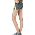 thumbnail image 3 of Aeropostale Womens Zig Zag Volleyball Athletic Workout Shorts, Grey, Juniors, X-Small, 3 of 3