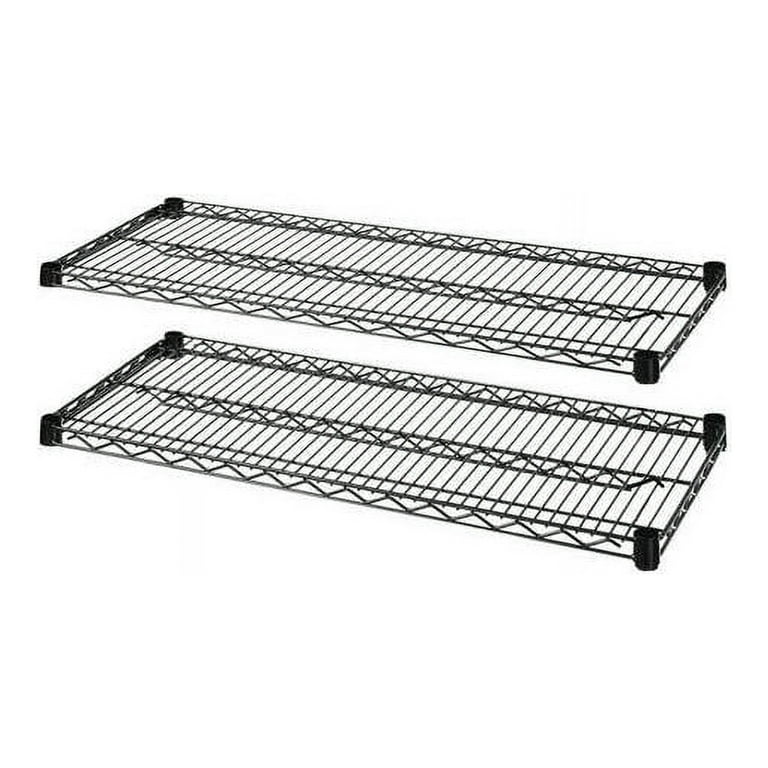 Lorell Industrial Wire Starter Shelving Unit - 4 Shelf(ves) - 4 Tier(s) - 72 Lorell Industrial Wire Starter Shelving Unit - 4 Shelf(ves) - 4 Tier(s) - 72