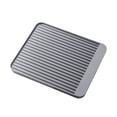 thumbnail image 1 of Inteprter Escurridor de cocina Escurridor de platos multifuncional Estera de drenaje de platos saludables Bandeja de goteo de cocina Cubiertos Almohadilla Cocina y Comedor Gris Inteprter HA027646-01, 1 of 6