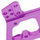 thumbnail image 4 of Shock Tower Aluminum Alloy Front Rear Universal for HSP 94111 94188 Trunk 1/10 RC CarPurple, 4 of 4