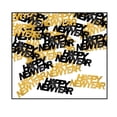 thumbnail image 2 of Beistle Club Pack of 12 Gold and Black "Happy New Year" Confetti Bags 0.5 oz., 2 of 2