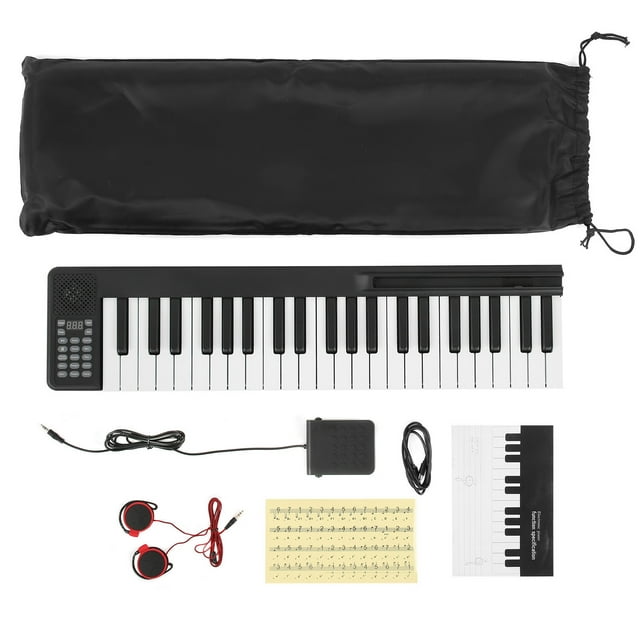 Portable Electronic Solid Piano,IRIN Foldable Electronic Solid Key Foldable Electronic Solid Piano Musical Instrument Proven Performance
