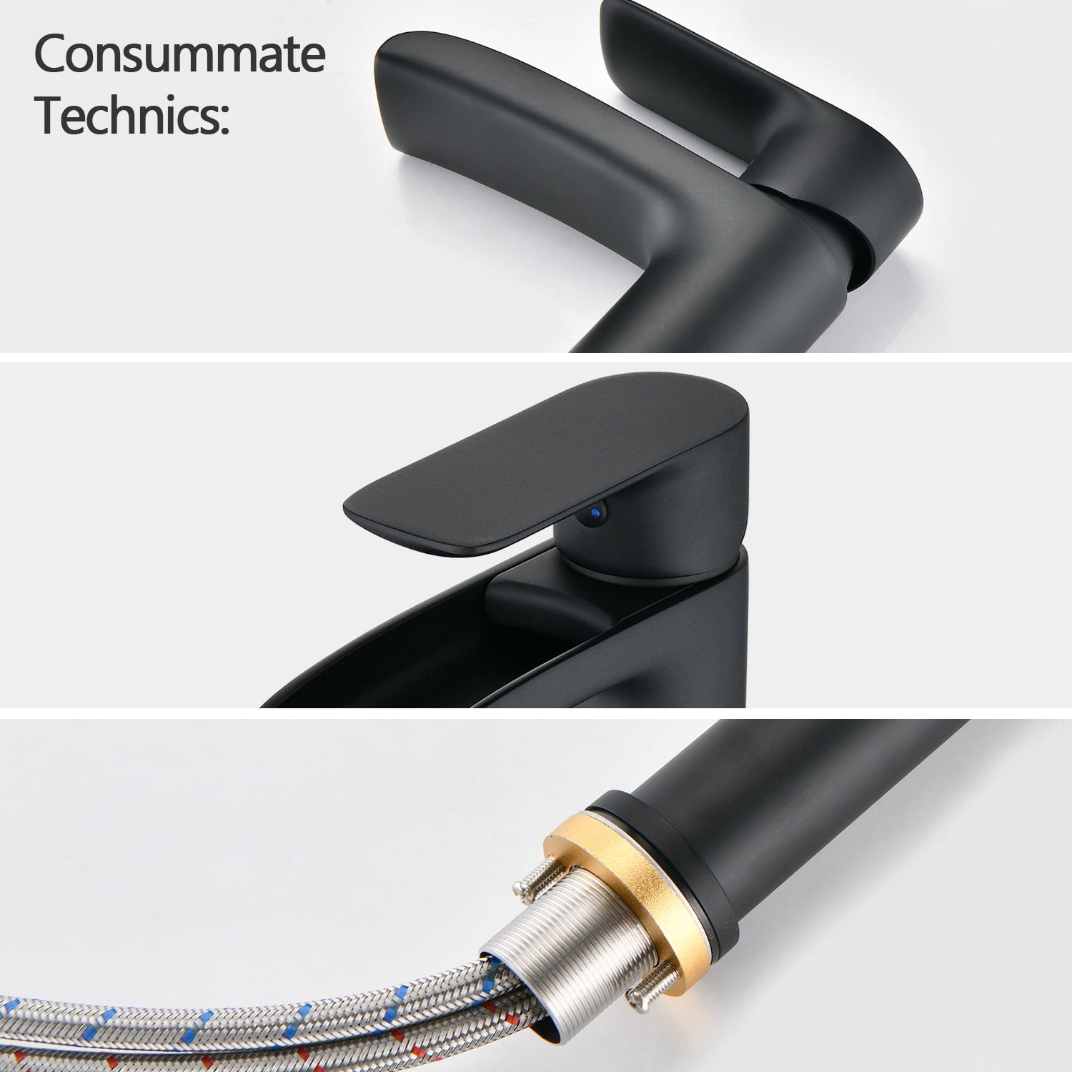 PROOX Single Hole Handle Bathroom Vesseel Sink Faucet with Drain Assembly