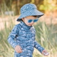 thumbnail image 2 of JAN & JUL Sunglasses for Kids, with Strap & UV-400 Protection (M: 2-6 Years, Frosty Blue Aurora), 2 of 8