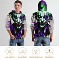 thumbnail image 3 of Joker Hoodies for Men Women, Unisex Hooded Sweatshirt, Oversized Pullover with 3D Print, Casual Loose Fit Hoodie, S-6XL, 3 of 8