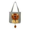thumbnail image 3 of Bolsa de transporte para gatos Yuyangstore grande Gris portátil, 3 of 8