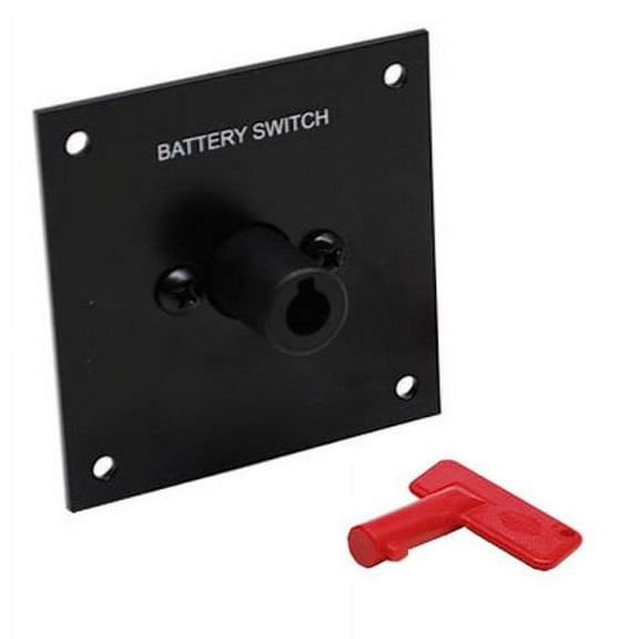 Mercury Boat Battery Kill Switch Panel 8M3002842 | 4 x 4 Inch Aluminum