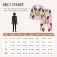 thumbnail image 4 of Lsque Panda Avocado Pattern Long Sleeve Pajama Set for Women - Soft 2-Piece Sleepwear and Loungewear Set with Pockets, Comfy Nightwear-Medium, 4 of 7