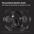 thumbnail image 2 of Beats Solo 4 - Auriculares supraaurales inalámbricos Bluetooth, compatibles con Apple y Android, hasta 50 horas de duración de la batería - Negro y dorado (renovado), 2 of 5