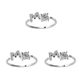 thumbnail image 3 of Minnieouse Anillo abierto con letras mayúsculas de cobre, anillos de compromiso elegantes reutilizables para mujer, regalos de joyería de Type1 NO1, 3 of 6