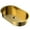 Gold, variant on Karran Usa CCU200SS Cinox 27-1/2" Oval Stainless Steel Undermount Bathroom Sink -
