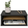 thumbnail image 7 of Ballucci File Organizer, 2-Tier Desk Paper Sorter Letter Tray, Stackable, Black, 7 of 7
