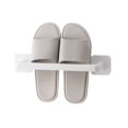 thumbnail image 4 of TIMIFIS Bathroom Slippers Rack Punch Frees Toilet Wall Mounted Toilet Slippers Rack Wall Shoe Storage Toothbrush Holders, 4 of 7