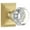 Satin Brass, variant on Grandeur Fsqchm_Prv_234_Cs Chambord Crystal Solid Brass Privacy Door Knob Set - Brass