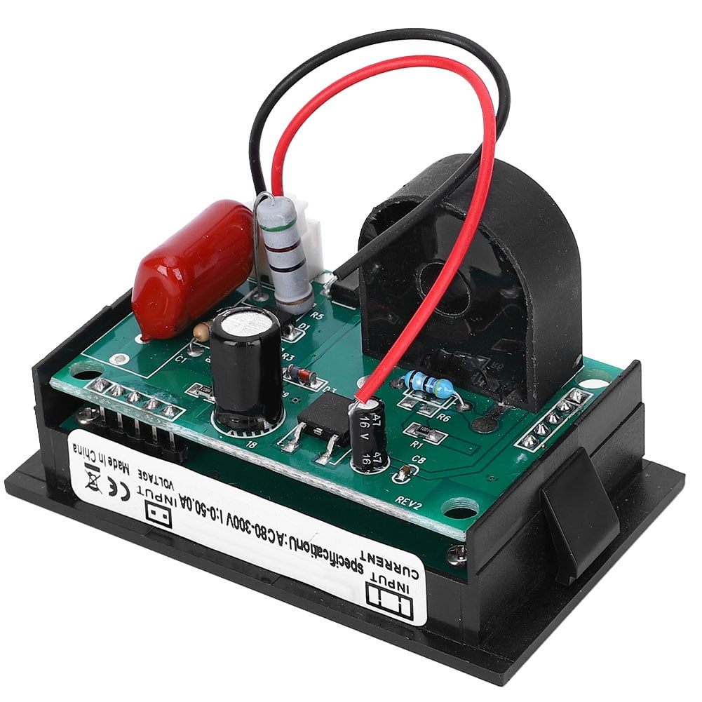 Voltmeter, Current Meter Embedded Installation For Power Distribution