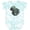 Tie Dye Green, variant on Lurking Gator Boys or Girls Baby Bodysuit