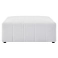 thumbnail image 4 of Modway Bartlett Modern Upholstered Polyester Fabric Ottoman in Ivory, 4 of 7
