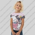 thumbnail image 3 of T-Shirts Dessin Animé Anime Hello Kitty & Bons Amis Impression 3d Mode Mode Urbaine T-Shirt Surdimensionné Enfants Adultes Hauts Vêtements FGS, 3 of 7