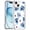 Blue Leaves and Pink Florals, variant on XPM for iPhone 15 (6.1") Phone Case, Beautiful TPU Design, Slim Shockproof Soft Cover for Women and Girls, Stylish Protective Cover for iPhone 15 (White Daisies with Yellow Smiley Faces)