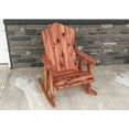 thumbnail image 2 of American Furniture Classics Model MM103 23" CEDAR ADIRONDACK Rocking Chair, 2 of 5