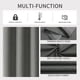 thumbnail image 4 of Cortinas Blackout Joydeco Borgoña 240 cm 2 Paneles 100% Opacas, 4 of 8