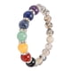 thumbnail image 2 of Pulsera de cuentas de chakras, 7 chakras, cristales curativos, pulsera de meditación, relajación, alivio del estrés, pulsera de cristal para mujeres y hombres tipo 2, 2 of 5