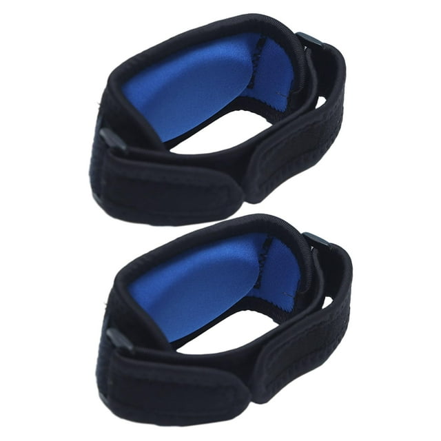 Tennis Coude Corset Coude Wrap Accessoires de Sport Protecteur avec Coussinet de Compression 2 Bleu