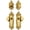 Lifetime Brass, variant on Grandeur 823034 Grande Victorian Solid Brass Single Cylinder Keyed Entry Knobset And
