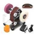 thumbnail image 2 of Multifunctional Grinder Mini Electric Belt Sander DIY Polishing Grinding Machine Cutter Edges Sharpener ,Wide Use, 2 of 7