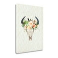 thumbnail image 2 of Tangletown Fine Art 'Bull Skull on Floral' Graphic Art Print on Wrapped Canvas, 2 of 2