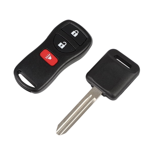 CCIYU 3 Buttons Pack of 1 Car Key Fob Replacement for Infiniti FX35 3.5L 2003-2009, for KBRASTU15 CWTWB1U415