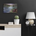 thumbnail image 4 of Luxe Metal Art 'Bridge Fishing' by Bigelow Illustrations Metal Wall Art, 24" x 16", 4 of 8