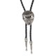 thumbnail image 2 of Bolo Bola Tie Rodeo Cowboy Pendant PU Leather Necktie Antique jinwen corbata de bolo vintage, 2 of 8