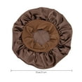 thumbnail image 5 of Silk Bonnet for Sleeping,Hair Wrap Satin Bonnets Shower Cap for Black Women Men, Elastic Wide Band Hair Bonnet Cap for Sleeping Curly Hair, 5 of 5