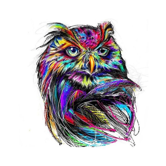 DIY Animal pintura de diamantes de imitación costura dibujos animados cristal bordado imágenes diamante punto de cruz decoración