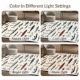 thumbnail image 7 of ODIKA 3'x5' Washable Throw Rug Stain Resistant, Low Profile, Non-Slip Hooked Fishing Lure Novelty Vintage Tackle Nautical Border Lake for Entryway, Kitchen, Mudroom, 7 of 7