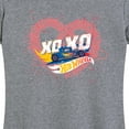 thumbnail image 3 of Hot Wheels - XOXO Heart - Women's Short Sleeve Graphic T-Shirt, 3 of 5
