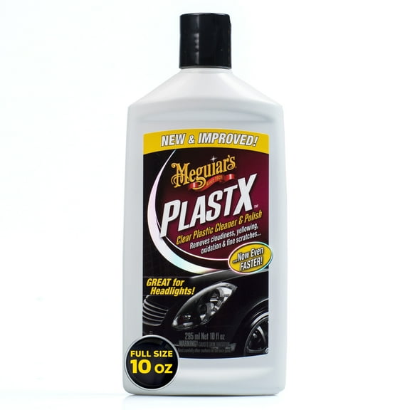 Meguiar's PlastX G12310 Automotive Polishes, 10 oz