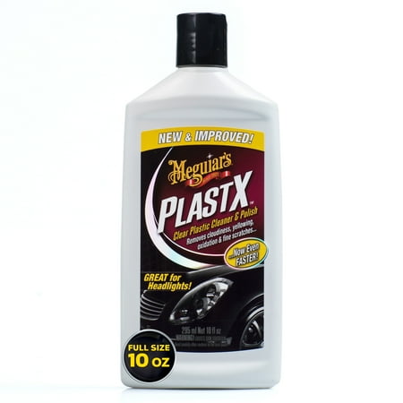 Meguiar s G12310 PlastX Clear Plastic Cleaner & Polish 10 oz