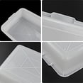 thumbnail image 4 of Morcte 3-Pack 13 L Commercial Bus Box, Plastic Bus Tub, White, 4 of 4