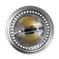 thumbnail image 2 of 2 Pcs Base de Lampe de Piste LED AR111 15W ES111 Angles de Rotation G53, Économe en Énergie, 2 of 2