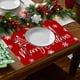 thumbnail image 1 of Hogar y cocina, Decoración del hogar, Decoración navideña, Manteles individuales de algodón y lino, Decoraciones navideñas para la mesa, Tapetes aislantes, Tapetes impermeables para cocina y comedor,, 1 of 6