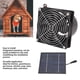 thumbnail image 3 of Extractor de aire solar kit de ventilador de panel solar de 5-12 V Instalación simple Ventilación de 50 W Enfriamiento eficiente para ático ANGGREK Otros, 3 of 8