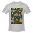 thumbnail image 4 of Bingfone Funny Sloths In The Forest Men'S Loose Fit Short-Sleeve Pocket T-Shirt, 4 of 7