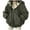 Army Green, variant on Women's Wool Jacket with Thickened Wool Double Jacket Hooded Thick Jacket Top Heavy Jackets Women Famous Coat