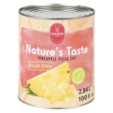 Nature's Taste Pineapple Pizza Cut 2.84 L