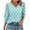 Light Blue, variant on Scyoekwg Women Basic Tops Loose Womens Summer Fashion Cute T Shirts Trendy Ladies Blouses Dressy Casual Short Sleeve Going Out Tops