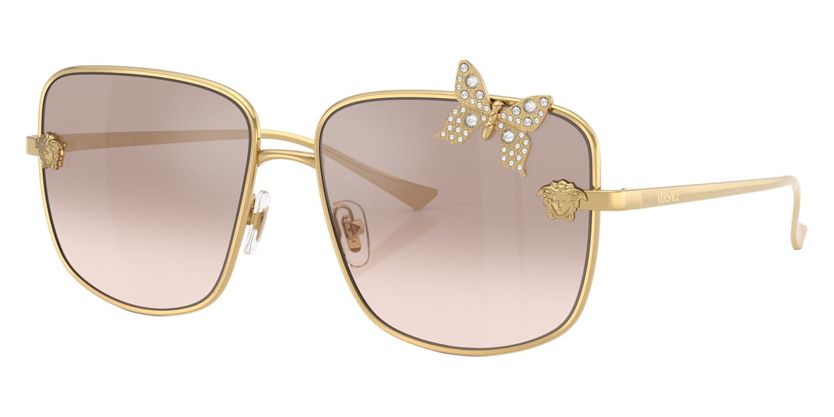 NWT Versace VE4489U Transparent 55mm Sunglasses Versace Sunglasses VE4489U 148/8V 55mm Transparent / Clear  main image 3