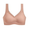 thumbnail image 2 of Summer Savings Clearance 2024! TAGOLD Womens lingerie,Plus Size Bra for Womens,Women Top Bra Wire Free Underwears Base Vest Style Sports Lingerie, 2 of 6