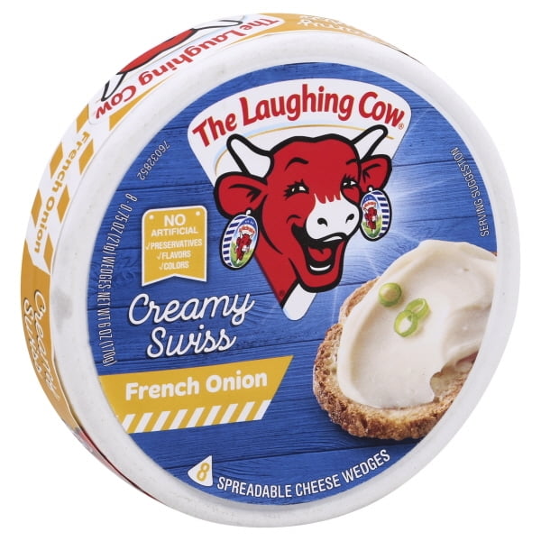 Bel Brands The Laughing Cow Spreadable Cheese Wedges, 8 ea Walmart